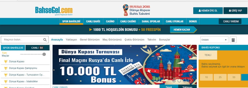 En Sevilen Site Canli Casino Oyunlari